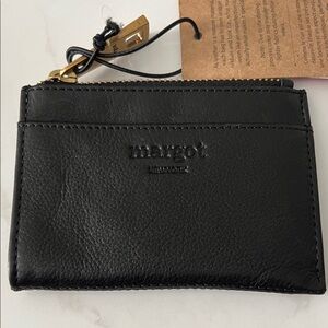 Margot Black Leather Pouch